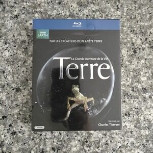 BBC Earth Terre La Grande Aventure de la Vie Blu-ray 4-Disc Set French English